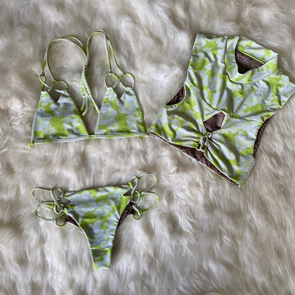 NWOT neon magnolia bundle